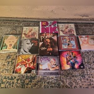 ULTIMATE PINK STUDIO ALBUMS & CD BUNDLE LOT COLLECTION -  10 CD’s & DVD